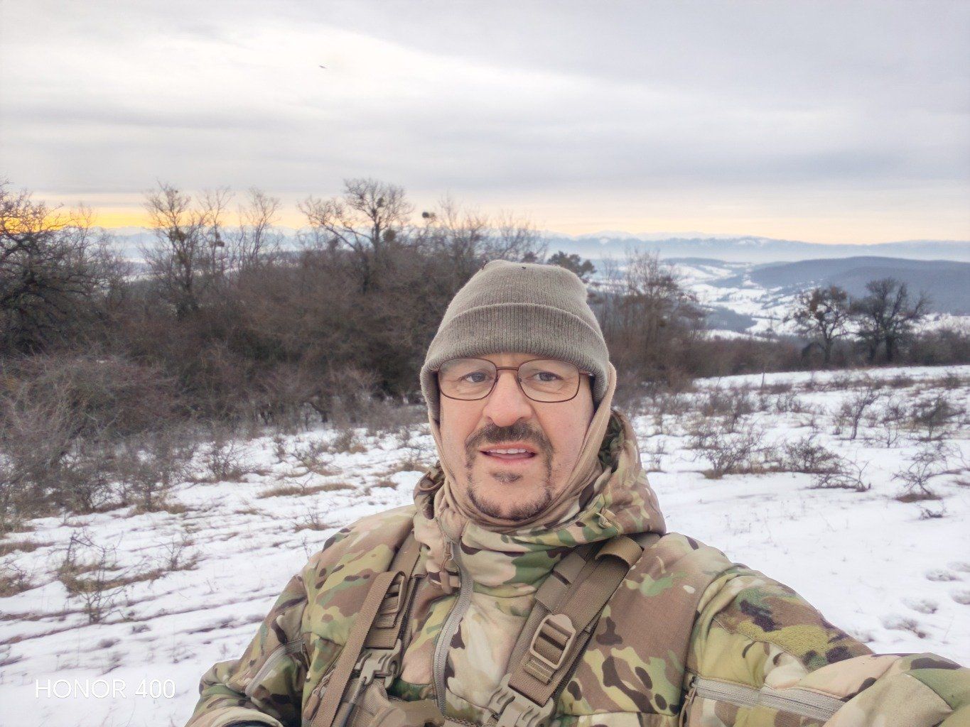 veste Vulcan en conditions hivernales des pays de l'Est.