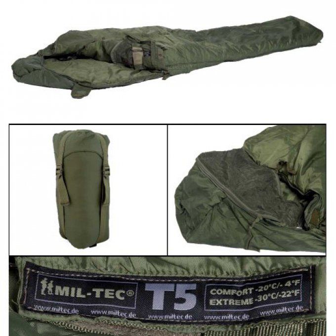 SAC DE COUCHAGE TACTICAL 5